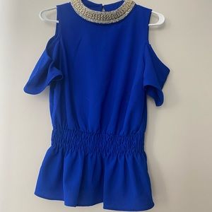 Off shoulder glam top